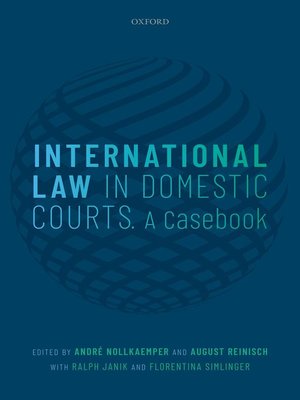 cover image of International Law in Domestic Courts